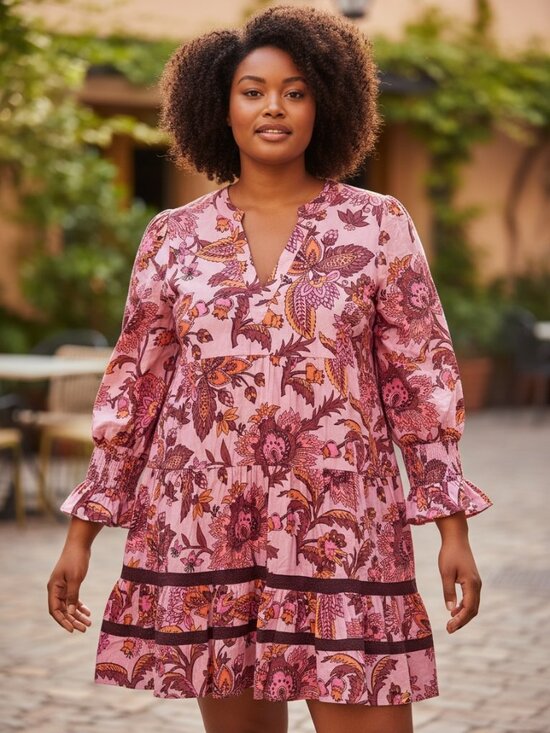 Tuckernuck Dresses & Skirts - NWT Tuckernuck Tiered Floral Mini Dress | Size S & M
